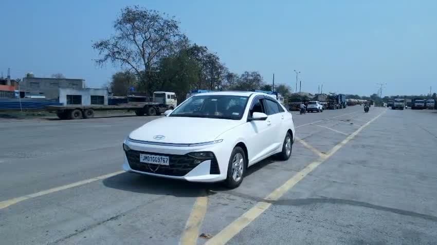 White cab from the supplied BokaroGo vehicle video